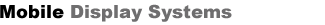 Mibile visual display systems